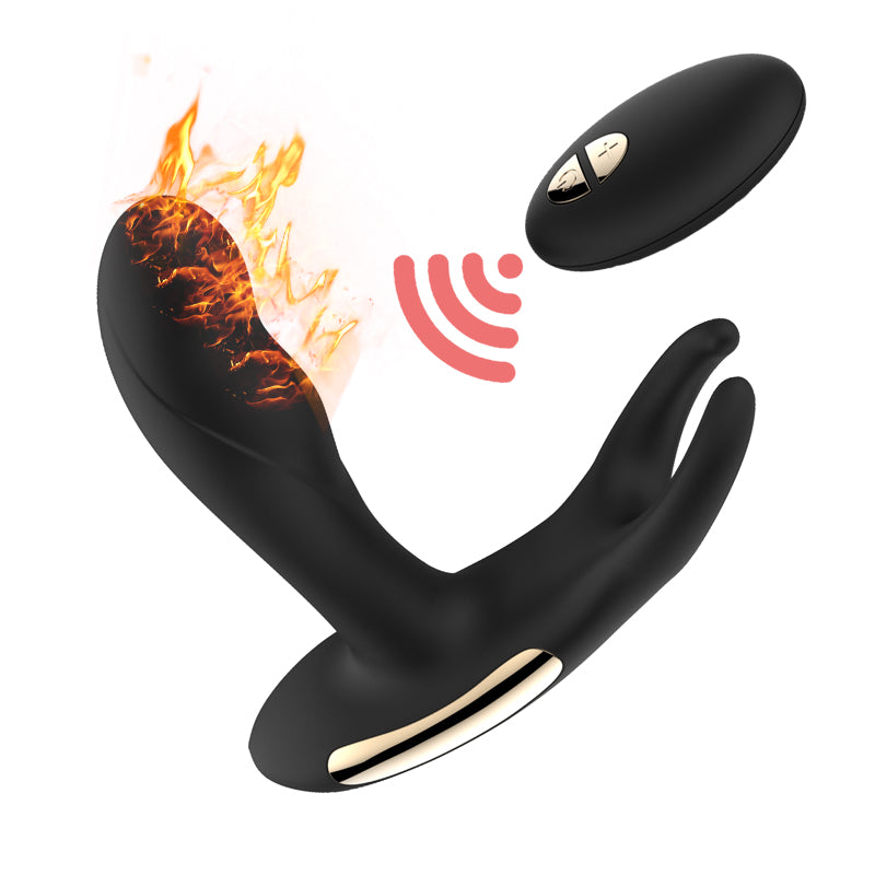 Remote Control Prostate Massage Anal Butt Plugs USB Rechargeable Vibrator for Men Gay