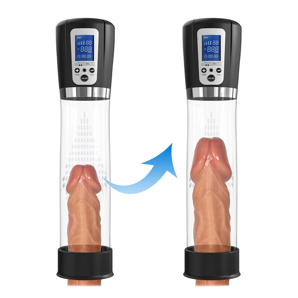 Automatic Air Pressure Device Suction Penis Pump Male Masturbation