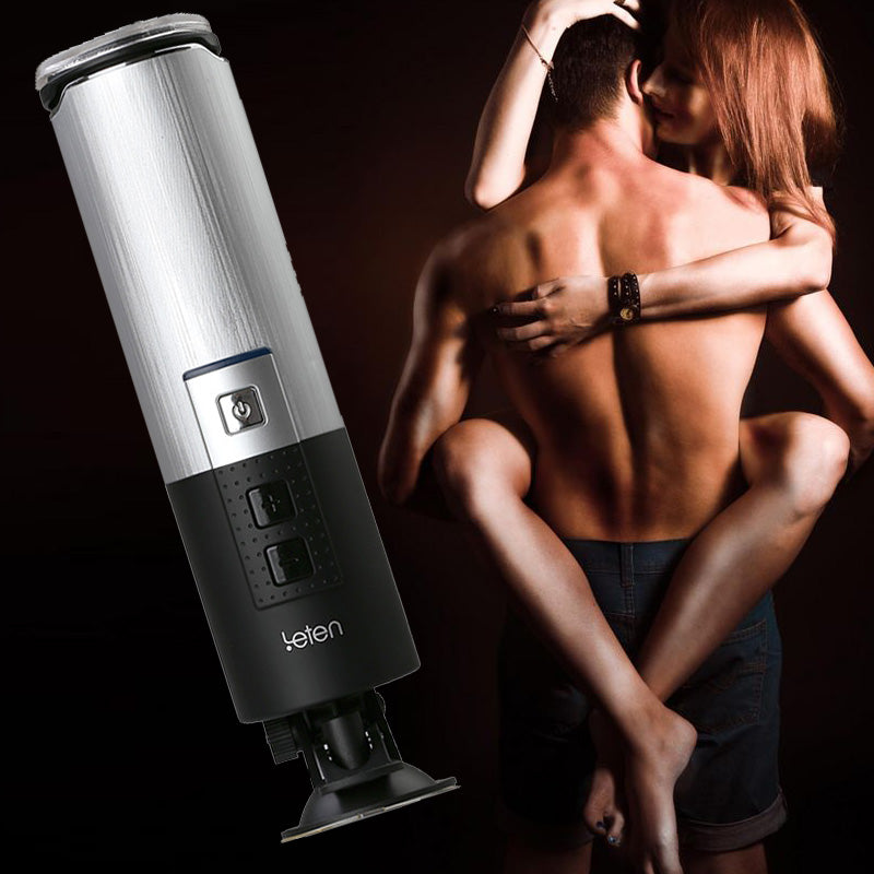 Leten X-9 Third-generation Piston Men's Masturbation Tool Retractable Masturbation Cup Hands-Free Sex Toy for Man