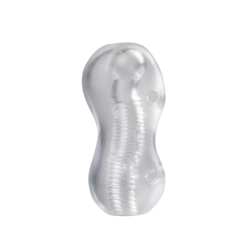 Pocket Pussy 5.2¡± Clear Petite Spiral Male Masturbator