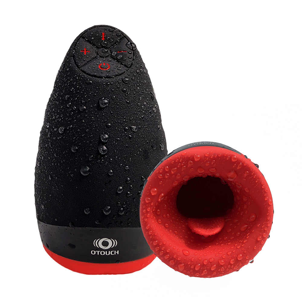 Rechargeable Vibrating Male Oral Sex Power Masturbator Cup for Men
