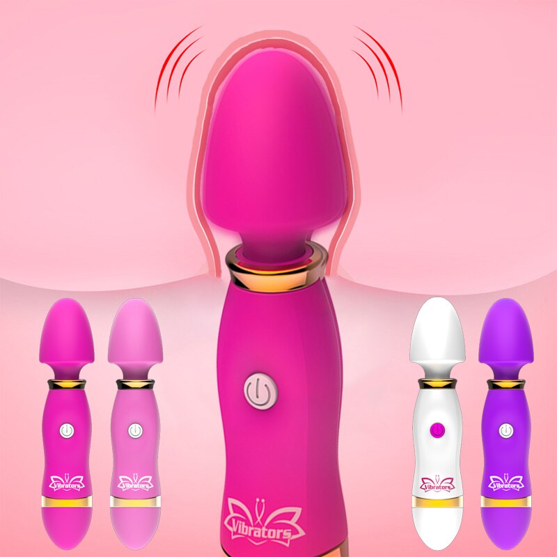 Magic Wand Dildo Vibrator Av Stick G Spot Magic Wand Anal Bead Vibration