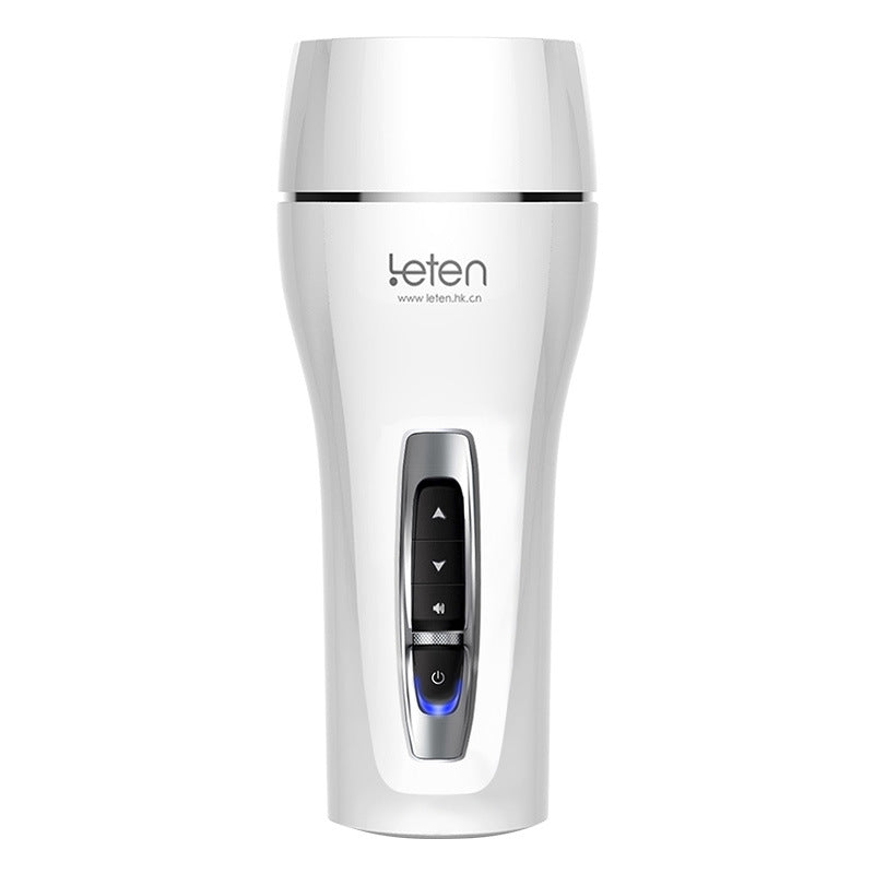 Leten? Clip Sucking Artificial Vagina Male Masturbator Voice Interaction Sex Toy Vibration Pocket Pussy Adult Product For Men