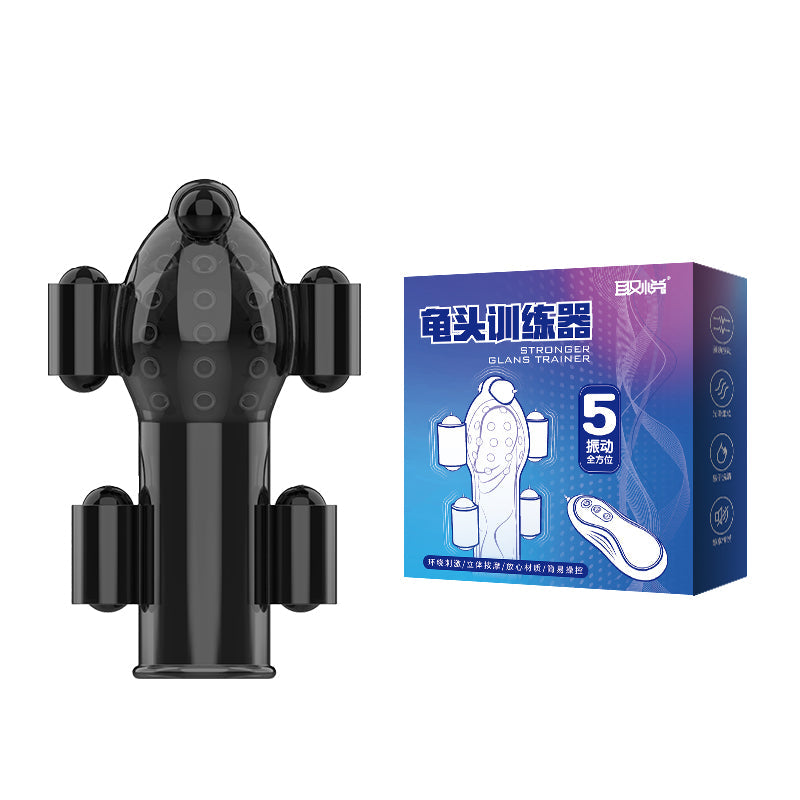 Electric Shock Glans Vibrators Ring For Male Masturbator Penis Delay Lasting Trainer Dick Massager