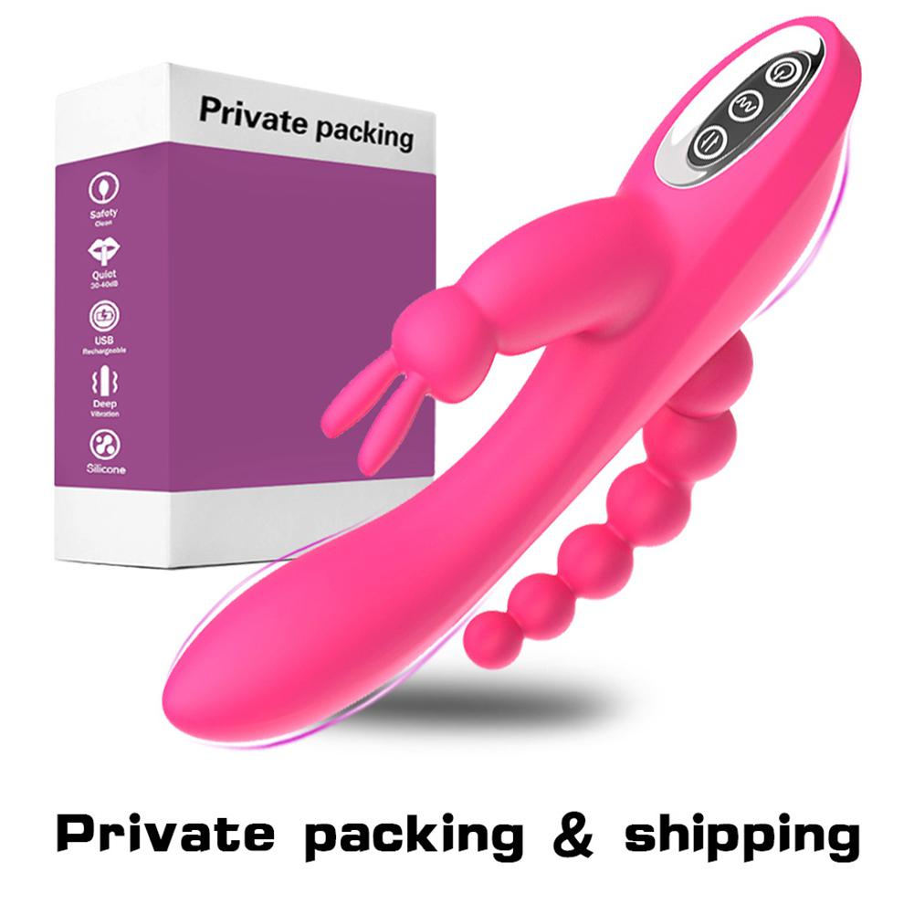 Spot Rabbit Dildo Vibrator with 7 Powerful Vibration Clitoris Stimulator Vibrator