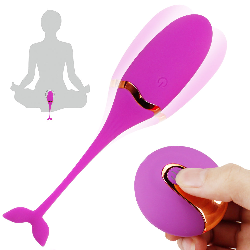 10 Speeds G Spot Vibrating Egg Toy Wireless Remote Control Vibrator Vagina Kegel Ball Sex Toy for Women